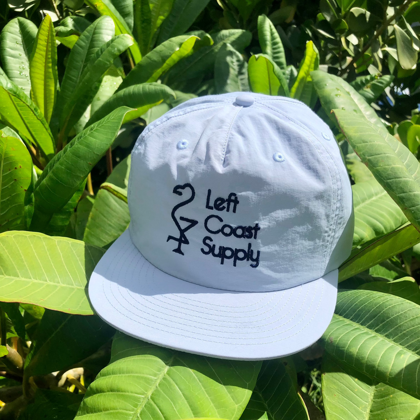 Surf Cap light blue with Left Coast Supply Logo
