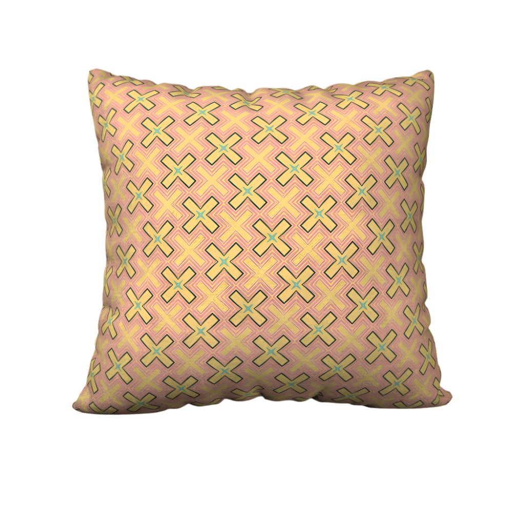 Zest2 22'' x 22'' Throw Pillow Cover