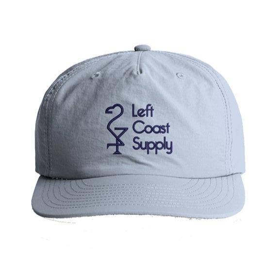Surf Cap light blue with Left Coast Supply Logo