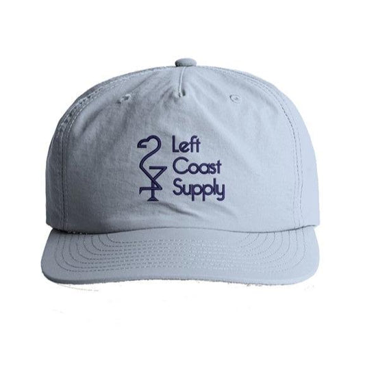 Surf Cap light blue with Left Coast Supply Logo