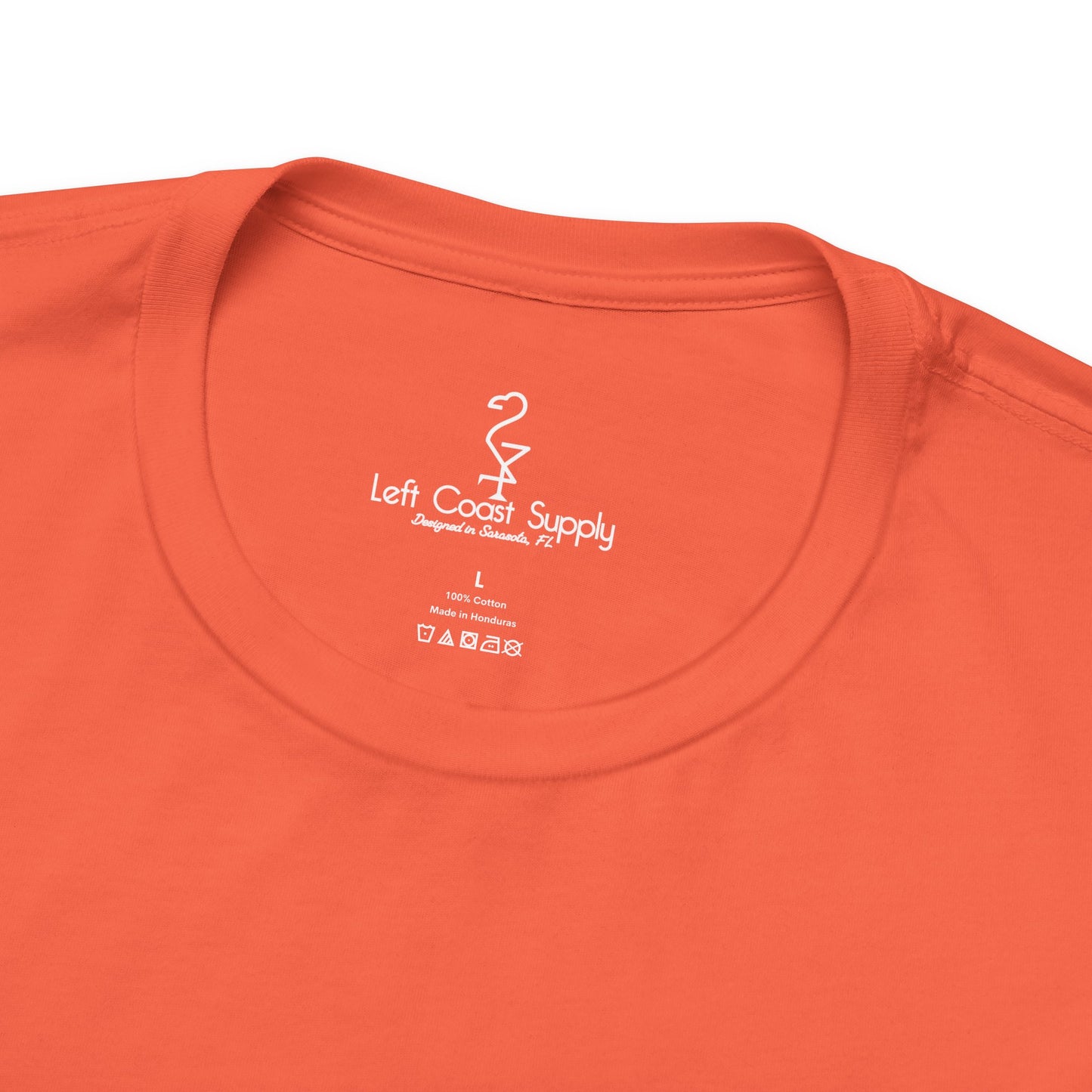 Santa Surfing holiday shirt. Left Coast Supply
