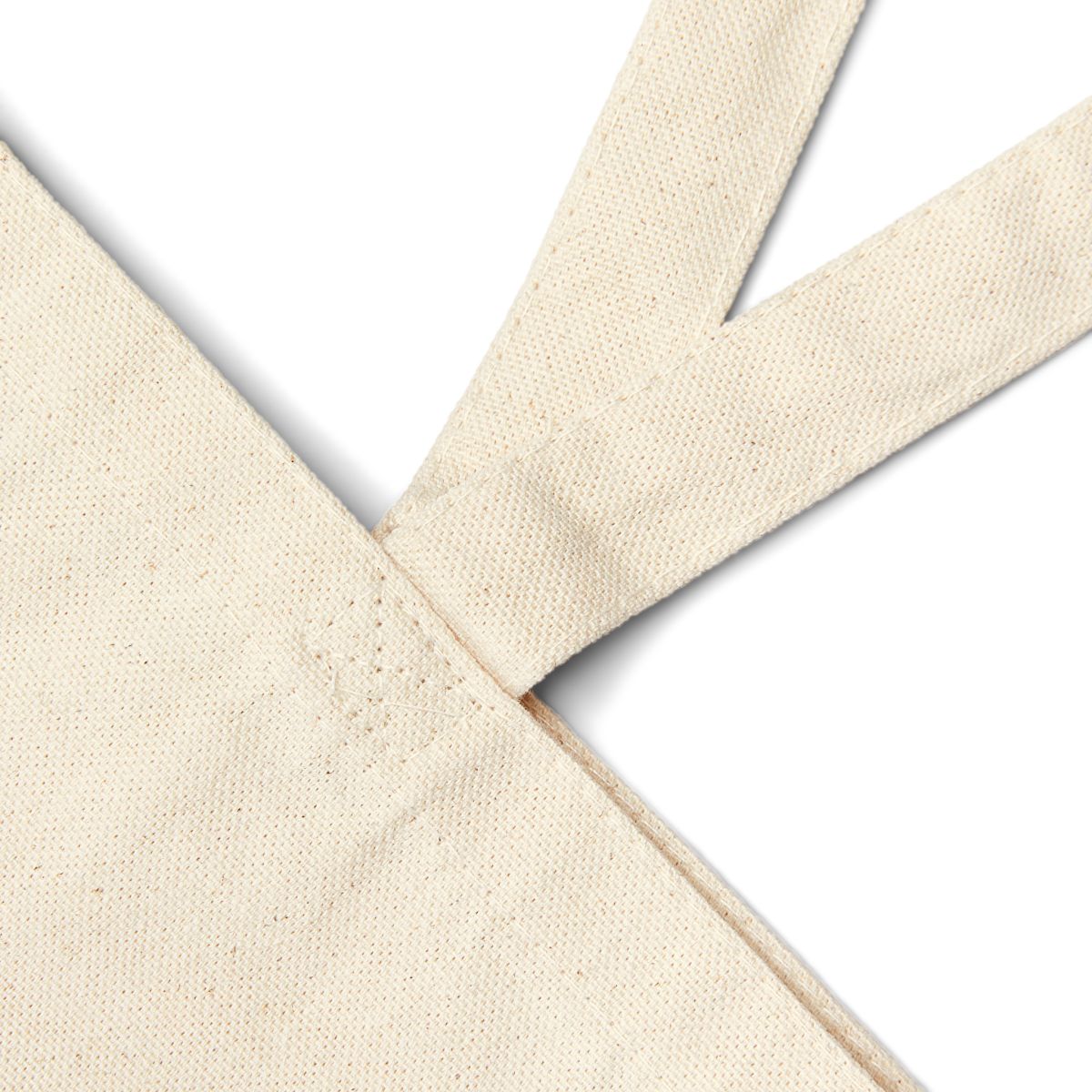 Tote bag showing quality of canvas handles. Left Coast Supply