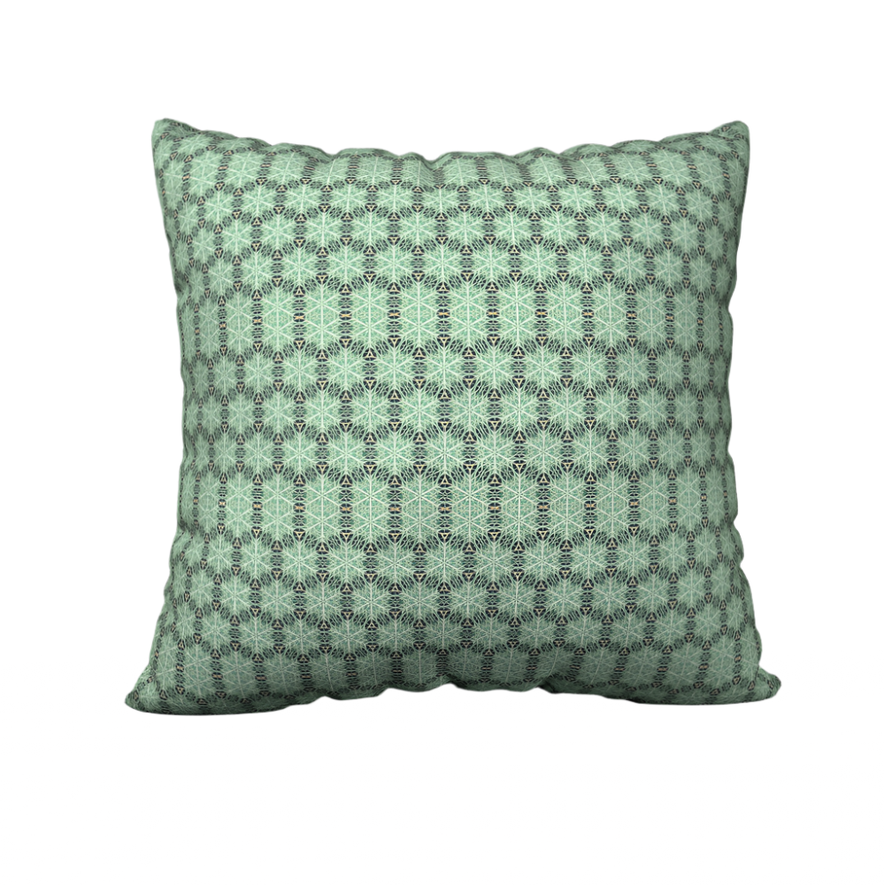 Tiki block print pillow case. Left Coast Supply